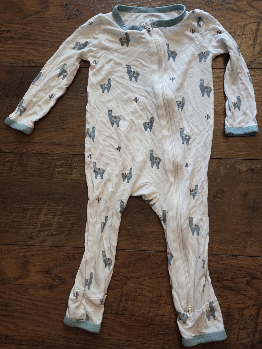 Kyte Baby Zip Romper Alpaca 12-18m